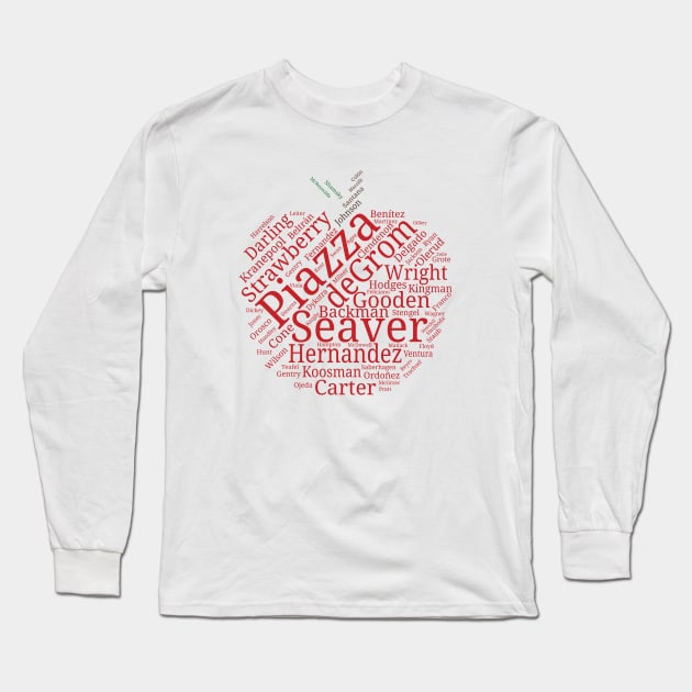 Big Apple Favorites Long Sleeve T-Shirt by kellyoconnell